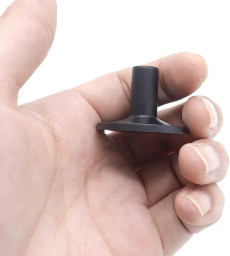 Vista 3 de Paquete de 12 fundas de fieltro de platillo negro, 3 tamaños de platillo, funda de plástico para tambor de percusión