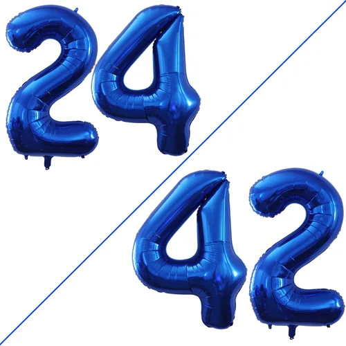 Vista 288 de Goer, conjunto de globos de papel aluminio para decoraciones de cumpleaños, globos de las letras de feliz cumpleaños y de números Oro