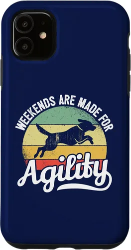 Vista 5 de iPhone 15 Dog Agility Handler - Weekends Are Made For Dog Agility Case