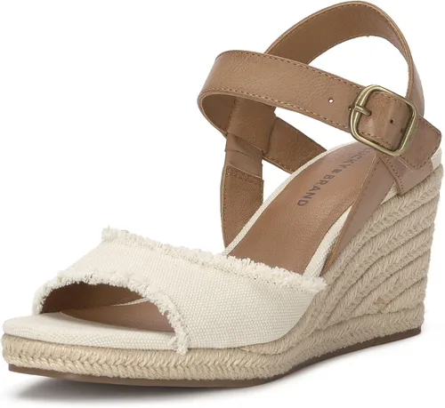 Vista 21 de Lucky Brand Sandalias de cuña Mindra para mujer Negro
