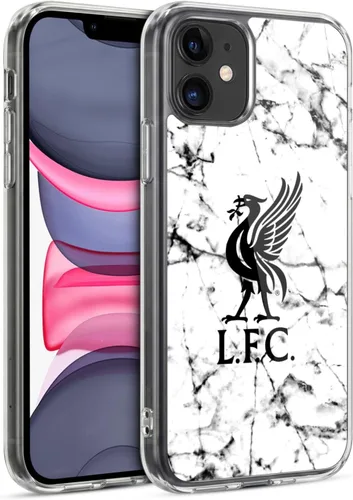Vista 39 de Oficial LIVERPOOL Football Club 2017/18 Mármol Soft Gel Case para iPhone de Apple 7 Plus/8 PLUS Escudo negro.