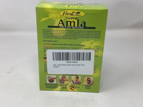 Vista 9 de Polvo para el pelo Hesh Pharma Amla, polvo de 3.5 oz