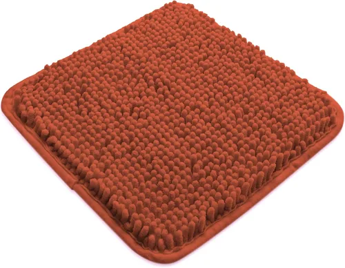 Vista 79 de Yeaban Alfombra de pasillo de baño de 24 x 72 pulgadas, antideslizante, alfombra de baño larga de felpilla gruesa, absorbente y lavable, alfombra
