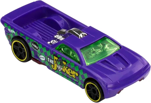 Vista 4 de Hot Wheels Juego de 5 vehículos de juguete de Batman a escala 1:64 de programas de televisión, películas y cómics de Batman