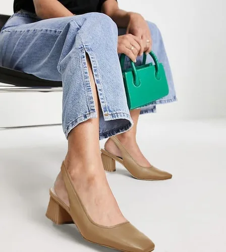 Vista 5 de Juliet Holy Zapatos de tacón bajo y grueso para mujer, con puntera cuadrada cerrada, tacón de bloque, sin cordones, para fiesta, vestido de trabajo