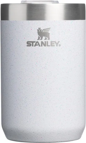 Vista 11 de STANLEY Everyday Camp Cup - Taza de 12 onzas, tapa para beber, taza para café, té y bebidas, acero inoxidable aislado sin BPA, color ceniza