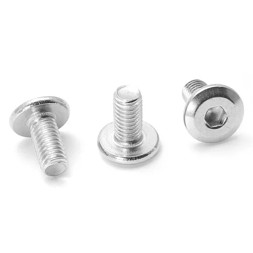 Vista 6 de Biaungdo 30 tornillos de cabeza plana de acero inoxidable M6x12mm Tornillos de cabeza plana Tornillos Conector avellanado