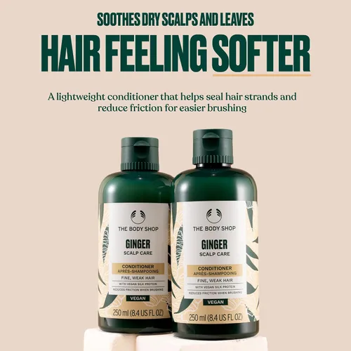 Vista 2 de The Body Shop Ginger Scalp Care Conditioner For Fine, Weak Hair
