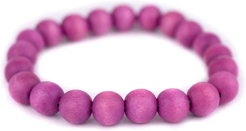 Vista 31 de Pulsera de cuentas de madera