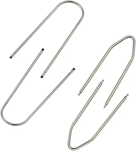 Vista 10 de Kit de herramientas de extracción de radio de coche automotriz, 2 piezas, en forma de U, para desmontaje de la mayoría de convertidores