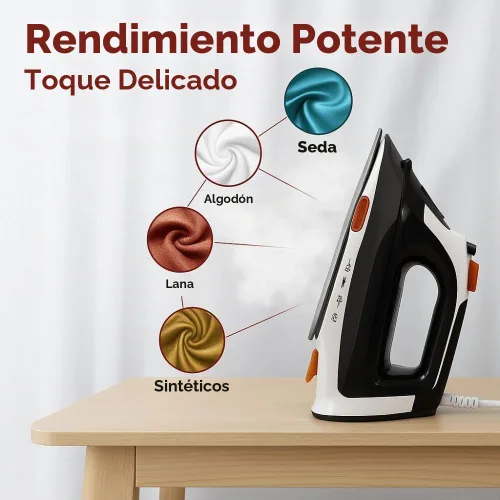 Vista 15 de Plancha de vapor autoelevable Eurosteam