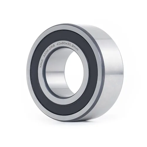Vista 12 de XIKE 1 Pcs 3206-2RS/5206-2RS Sealed Angular Contact Ball Bearing 30x62x23.8mm Double Row, Fits DIY/CNC/Motor/Auto A/C, Water