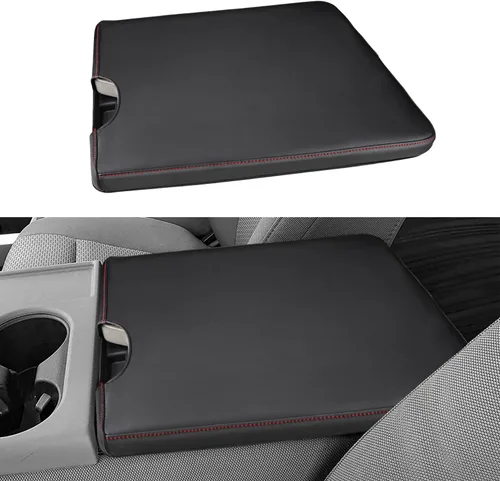 Vista 14 de INTGET Funda de consola central para Ford F150 Accesorios 2015-2020 2016 2017 2018 2019 Tapa central para reposabrazos de asiento de automóvil