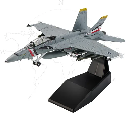 Vista 13 de B-1B Lancer Fighter Ataque Avión Modelo 1/200 Avión Militar Modelos Fundidos a Presión