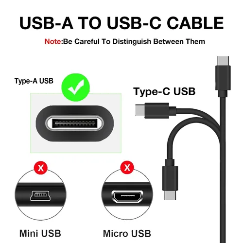Vista 5 de Cable de carga USB A a USB C de 3 pies para iPhone serie 17/16/15/14, cable Apple Carplay para iPad Pro/Air 10ª/5ª generación/Max Plus