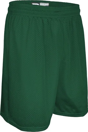 Vista 9 de Game Gear AP-6477-CB - Pantalón corto de baloncesto con entrepierna de 7 pulgadas para hombre Negro