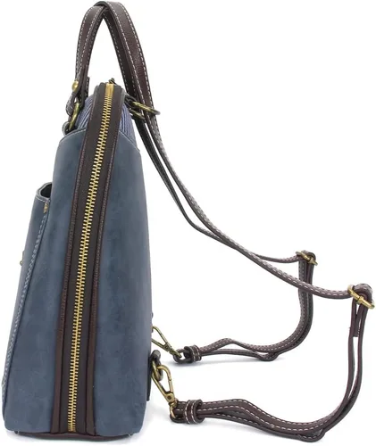 Vista 7 de CHALA Mochila convertible - Bolso de hombro convertible para mujer con correa ajustable