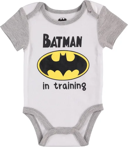 Vista 2 de DC Comics baby-boys Bodysuit Jogger Pants and Baby Bandana Accessory Set