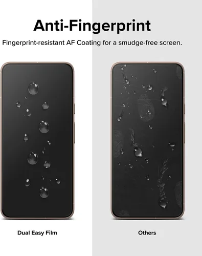 Vista 8 de Ringke Película doble fácil [protección de 4 capas] compatible con protector de pantalla Google Pixel 8, revestimiento de reparación autocurable