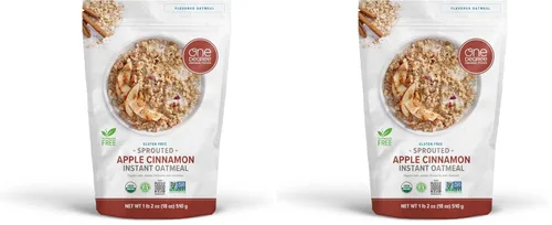 Vista 2 de Hot Cereal FLV Manzana Canela Orgánica USA (18oz) (Estuche 6)
