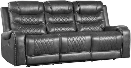 Vista 20 de Lexicon Derringer Wall Hugger Power - Sofá reclinable doble, color marrón