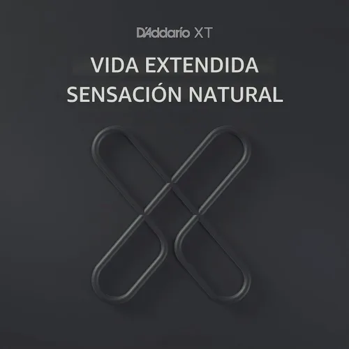 Vista 3 de D'Addario Cuerdas para guitarra eléctrica, XT con revestimiento de níquel, XTE1059, calibre ligero regular 10-59, juego de 7 cuerdas, paquete de 1