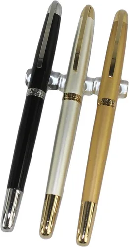 Vista 5 de Gullor 3 piezas en set 606 pluma estilográfica con cartuchos en 3 colores con estuche para pluma