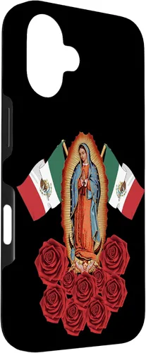 Vista 3 de Funda para iPhone 16 Nuestra Señora Virgen De Guadalupe Virgen María Mexicana