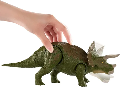 Vista 3 de Triceratops de doble ataque del mundo jurásico