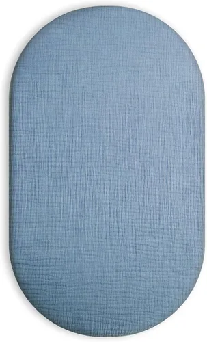 Vista 37 de Sábana de moisés para bebé niño y niña, sábanas ajustadas para colchón de moisés rectangular, ovalado, de reloj de arena, sábanas de cesta de Moisés