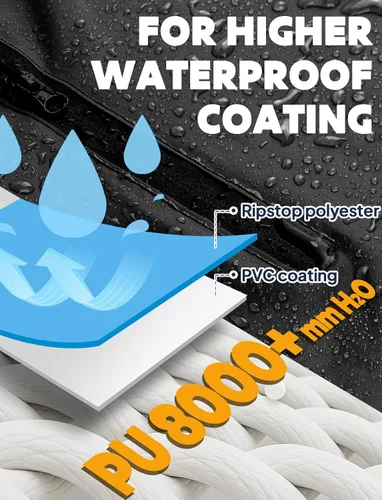 Vista 3 de ANYOO Poncho de lluvia impermeable para bicicleta, capas de lluvia, ligeras, compactas, reutilizables, para adultos