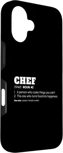 Vista 3 de Chef Definition Cook Pastry Chef Culinary Cooking Funny Gift Case for iPhone 16