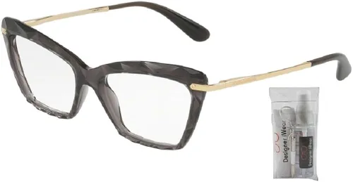 Vista 2 de Dolce Gabbana DG5025 - Gafas de ojo de gato para mujer kit de cuidado de gafas gratuito