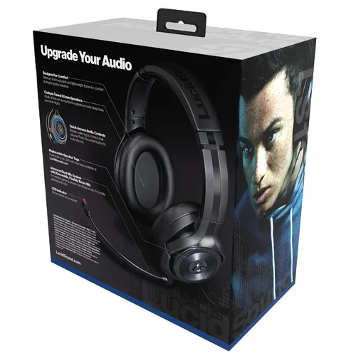 Vista 2 de LucidSound LS10P Stereo Gaming Headset for PS4 & PS4 Pro, Compatible with Nintendo Switch, PC, Mac, iOS and Android