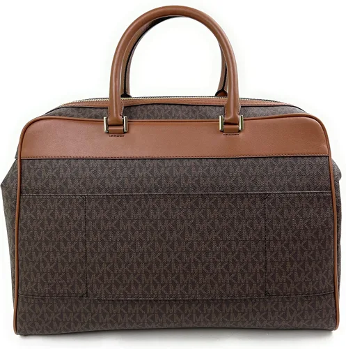 Vista 4 de Michael Kors Bolsa de viaje grande con funda para carrito marrón