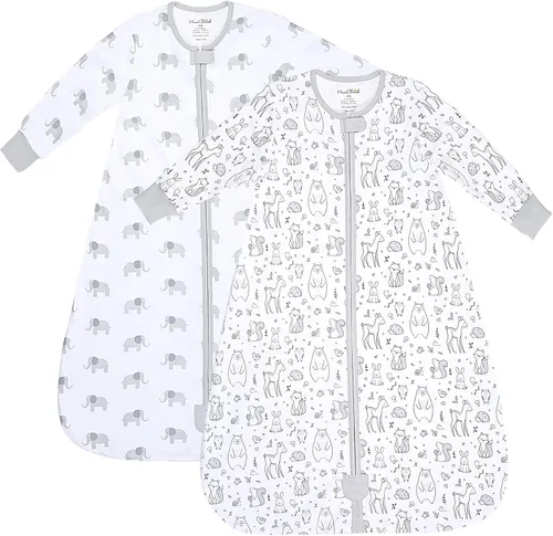 Vista 50 de Manta de algodón orgánico para bebé, saco de dormir 0.5 TOG 0-6 meses Adventure