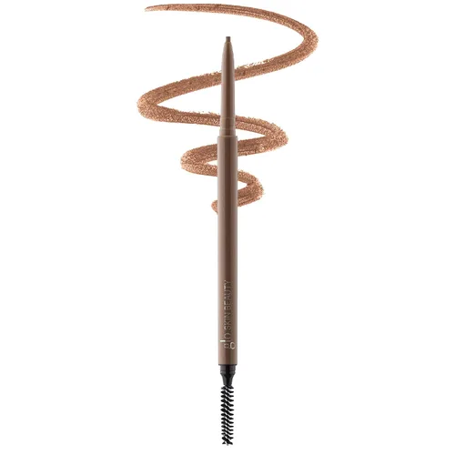 Vista 11 de Glo Skin Beauty Precise Micro Browliner Fórmula a base de cera de larga duración que se desliza sobre la piel y da forma a tus cejas, (Ash)