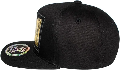 Vista 3 de Gorra Snapback de algodón ajustable para hombre 10 (N21MEX81 Negro), Águila de MéxicoNegro
