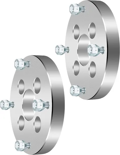 Vista 2 de SCITOO 2 adaptadores espaciadores de rueda de 4 LUG de 1 pulgada de 4 x 4 a 4 x 156 con pernos de 10 x 1.25 64CB compatibles con Scrambler 500