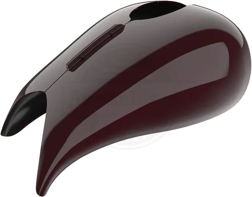 Vista 23 de Cubierta de tanque de combustible estirada para motocicleta Harley, cubiertas de tanque de 1 galón, protectores de combustible. Compatible