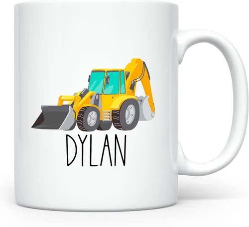 Vista 6 de Taza personalizada para niños y niños Taza personalizada de chocolate caliente, cacao, café y té Nombre personalizado regalo de cumpleaños