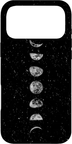 Vista 22 de Moon Phase Bohemian Celestial Lunar Cycle Astronomy Gift Case for iPhone 17