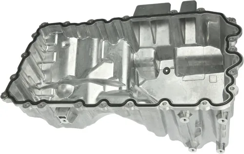 Vista 4 de URO Parts 11137618512PRM - Bandeja de aceite para motor, construcción de aluminio premium con junta AEM mejorada