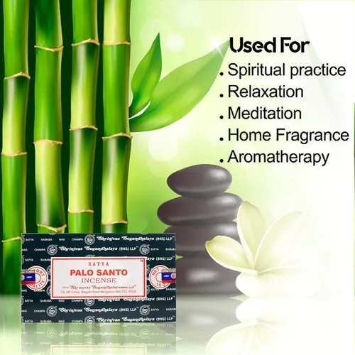 Vista 2 de Nag Champa - Paquetes de varillas de incienso enrolladas a mano y no tóxicas, perfectas para meditación y yoga, paquete de regalo de fragancia
