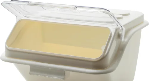 Vista 4 de Winco IB-2S - Contenedores de ingredientes para estantes, 2 galones (capacidad de 40 tazas), color blanco