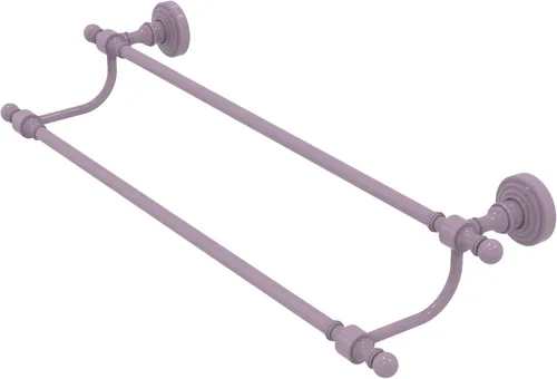 Vista 5 de Allied Brass RW-72/18 Retro Wave Collection - Toallero doble de 18 pulgadas, color negro mate