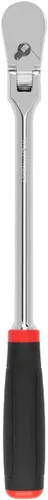 Vista 9 de TEKTON Trinquete de agarre cómodo de larga duración con cabeza flexible de 1/2 pulgada x 14 pulgadas sin liberación rápida SRH22214 Unidad de 1/2