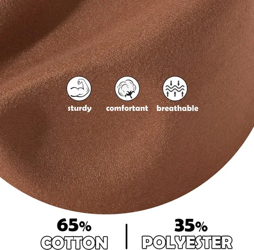Vista 4 de Lisianthus Sombreros de fieltro de ala ancha para hombre y mujer, estilo vaquero occidental, con cinturón