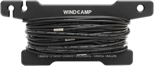 Vista 3 de Antena dipolo horizontal gitana 5-50MHz HF Hormiga para radioaficionado impermeable Balun