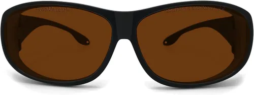 Vista 10 de FreeMascot Profesional OD 4+190nm-540nm/600nm-700nm gafas de seguridad láser para la luz láser violeta/azul/verde y roja